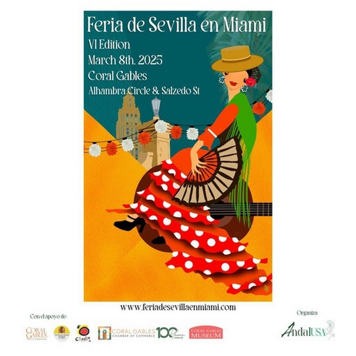 Feria De Sevilla en Miami 6th Edition - Mar 8, 2025 - Growthzone - Key